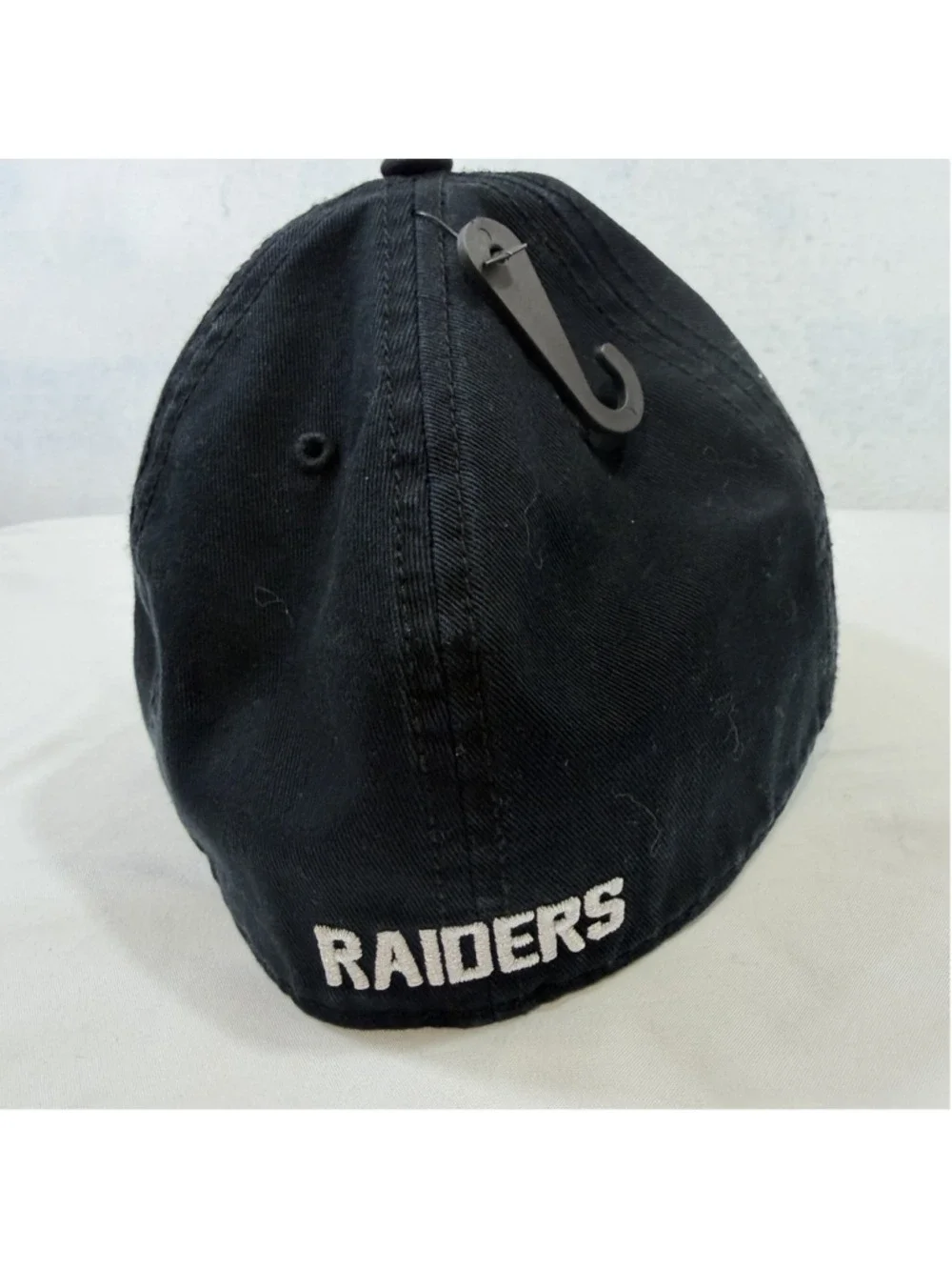 Las Vegas Raiders NFL '47 Brand Throwback Black Clean Up Adjustable Hat Medium